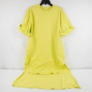 Free People Chrissa Hi Low Tee Shirt Relaxed Fit Midi Dress Lounge Casual Summer